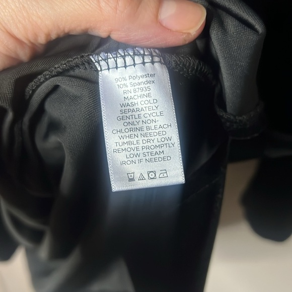 Susan Graver 3X Black Velvet V Neck 3/4 Sleeve Tunic Stretch Essential Holiday - Picture 5 of 9